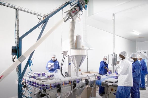 Globepak Produces 360+ Sports Nutrition Products on Seven Bulk Handling Lines